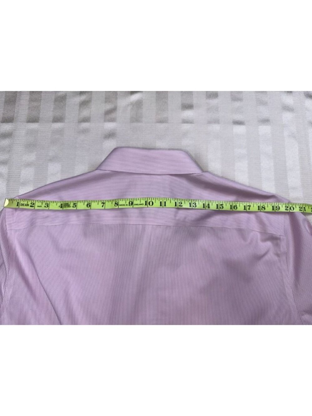 Untuckit Shirt Mens Size XL Pink Striped Flip-Cuff Douro Button Up Wrinkle Free - Picture 11 of 13